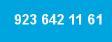923 642 11 61 923 642 11 61